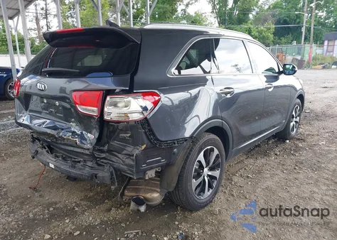 2017 Kia Sorento Ex z USA, uszkodzony, nr VIN 5XYPHDA11HG265831